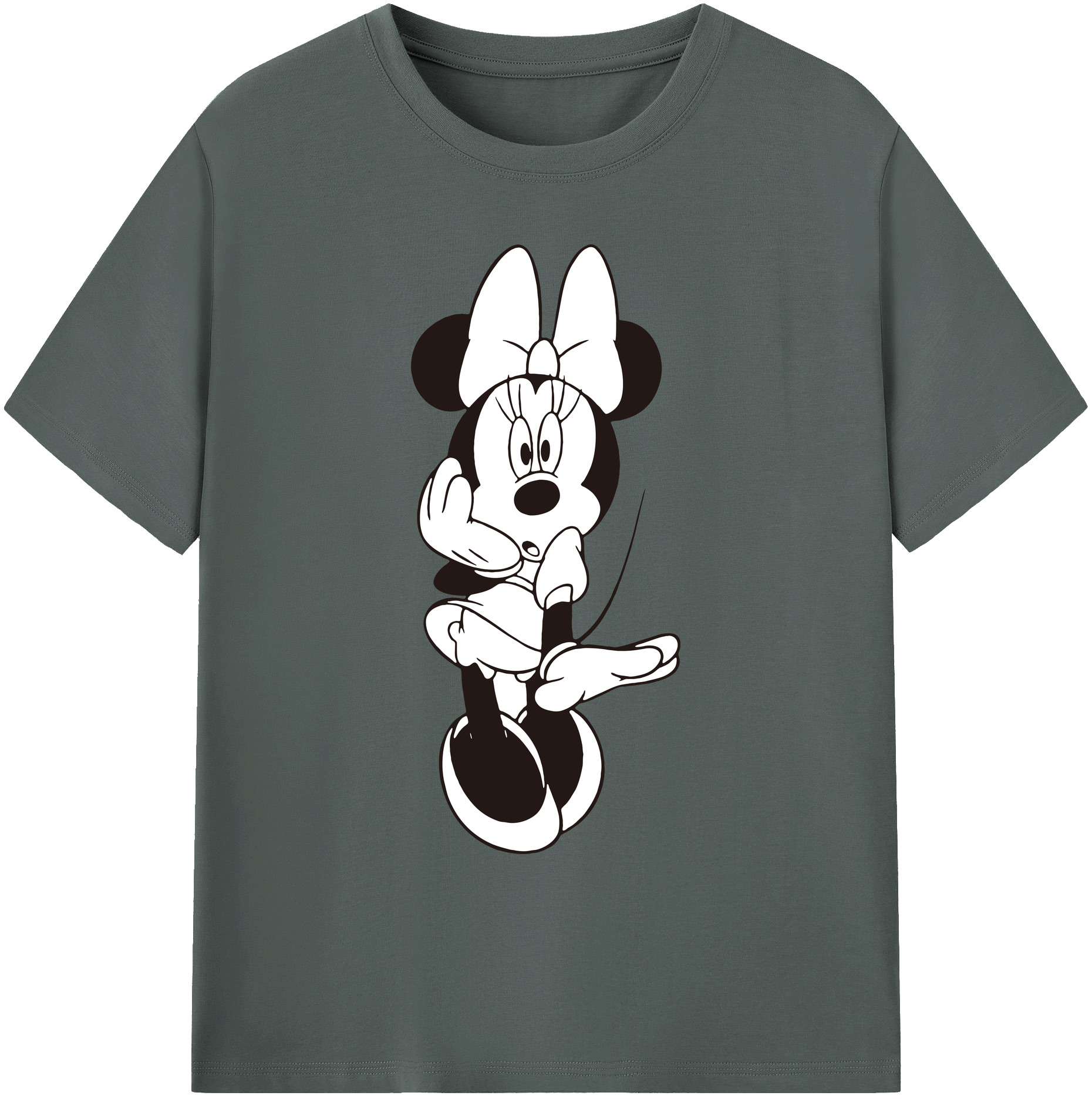 ミッキーマウス Mickey Mouse 綿100％ メンズ半袖Tシャツ｜肌触りやわらか＆通気性